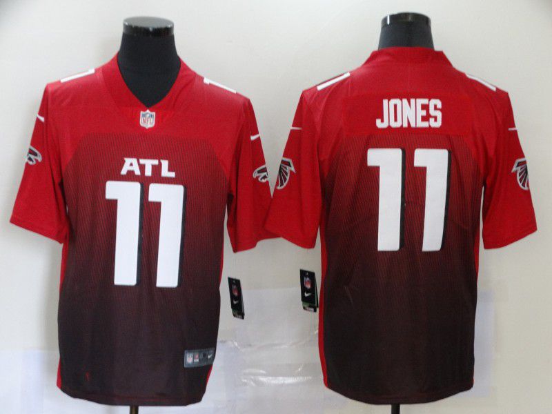 Men Atlanta Falcons #11 Jones Red Nike Vapor Untouchable Stitched Limited NFL Jerseys